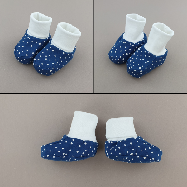 JULAWI Baby-Schuehchen  Papierschnittmuster2